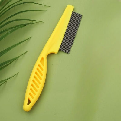 Brosse Chat - CatSheddingHairComb™ - Jaune