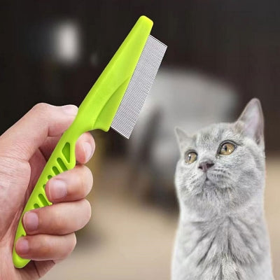 Brosse Chat - CatSheddingHairComb™ - Vert