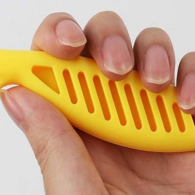 Brosse Chat - CatSheddingHairComb™ - Jaune