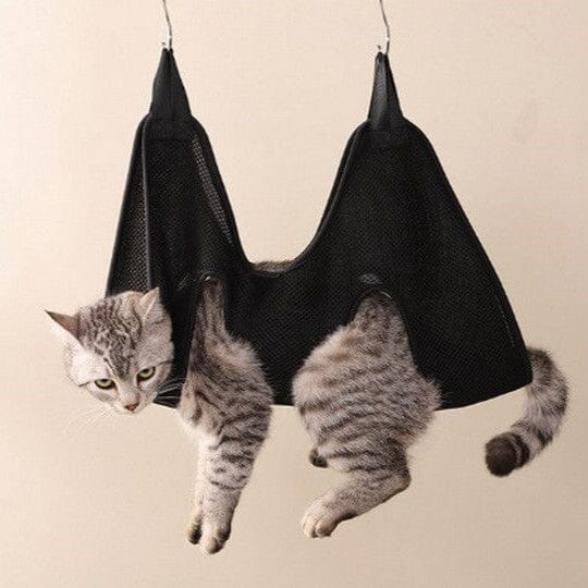 Toilettage Chat - GroomHamac™ - Noir
