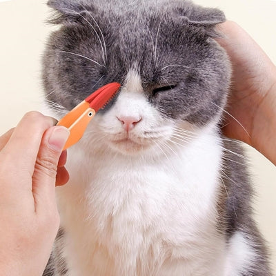 Brosse Pour Chat - CatEyeCleaningBrush™ - Orange
