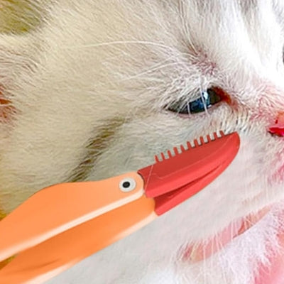 Brosse Pour Chat - CatEyeCleaningBrush™ - Orange