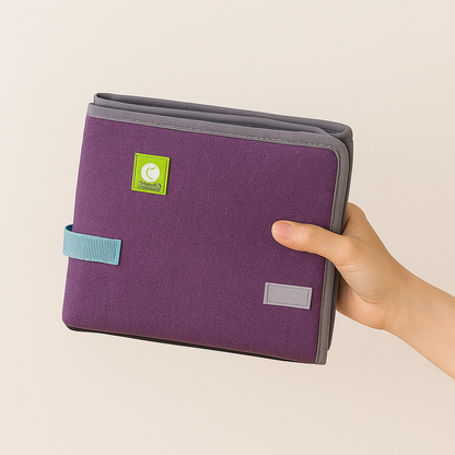 Bac à Litière Chat - NomadLiti™ - Violet